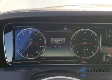 2015 Mercedes-Benz S 550 из США, поврежденный, VIN WDDUG8CB1FA194488